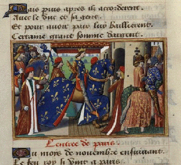 Charles VII entre dans Paris