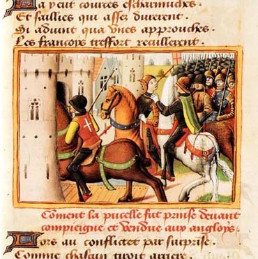 Arrestation de Jeanne d'Arc à Compiègne